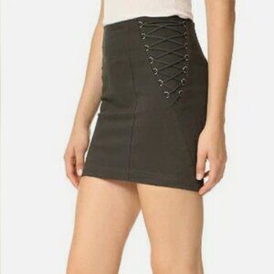 Michelle Mason Corset Mini Skirt